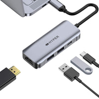 HyperDrive 4-in-1 USB-C Hub*